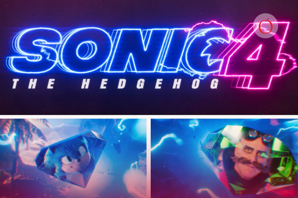 ¡Jim Carrey regresa...en el primer adelanto de Sonic 4! Así luce en el teaser luego de la polémica en los Premios César 2026